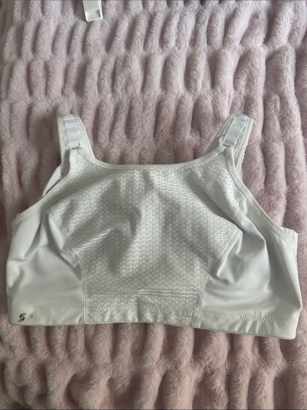 Glamorise 38G new,   High-Support White Sports Bra